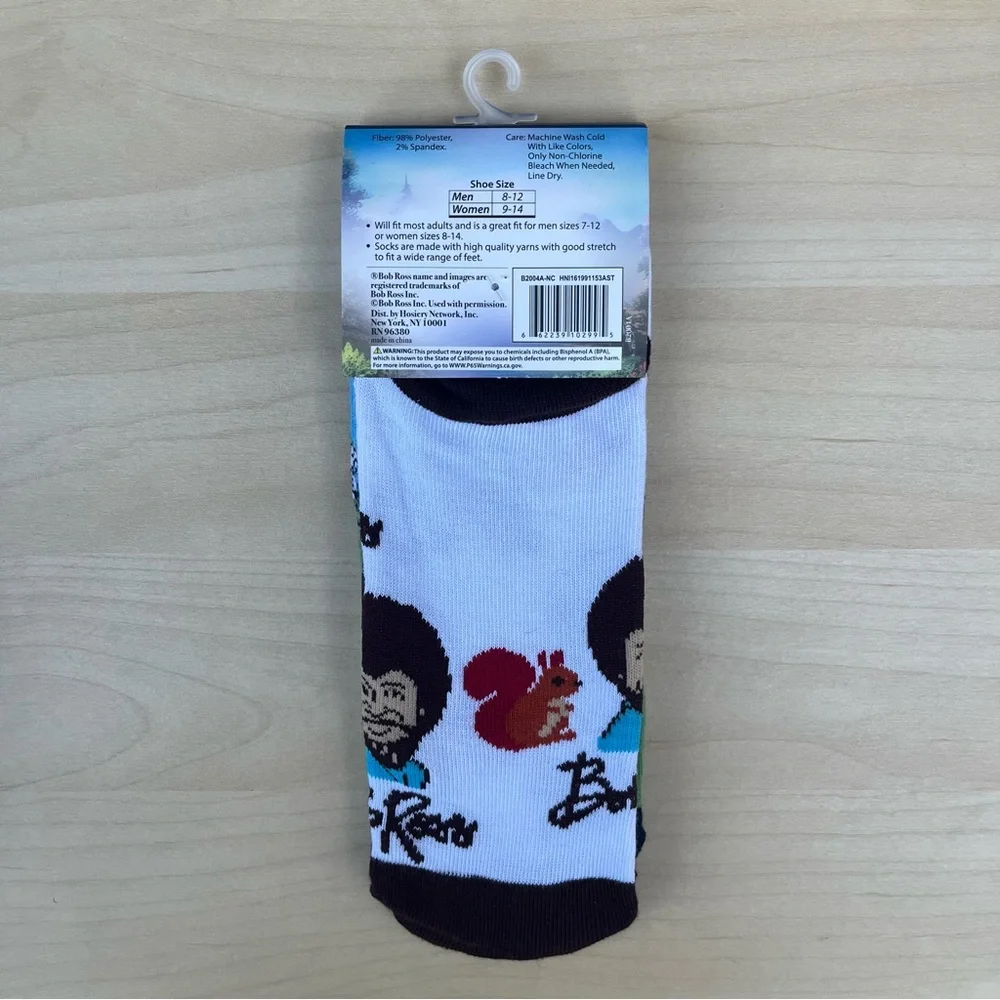 Bob Ross Socks - 2 Pairs